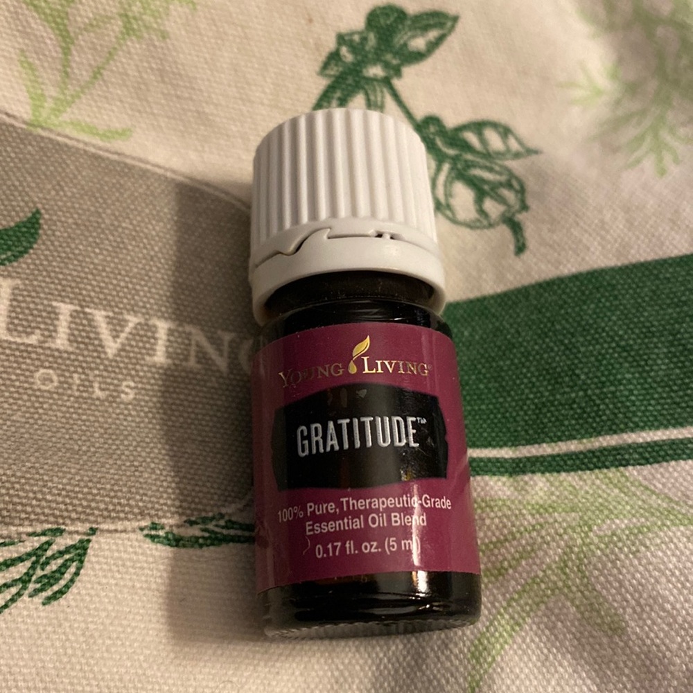 Young Living Gratitude new and sealed slightly under label